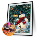 5D Diamond Painting Christmas Snowman Embroidery DIY Craft Kit Home Decor