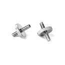 2Pcs Mandolin Guitar Bridge Posts Height Adjustment Screws