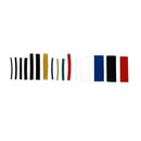 580pcs 2:1 Heat Shrink Tube Tubing Sleeving Wrap Wire Assorted Kit 5 Color