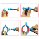Hands-free Adjustable Bottle Clip Holder on Baby Strollers Bed for Dad Mumy