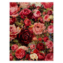 5D DIY Full Drill Rose Flowers Diamond Embroidery Painting Cross Stitch Kit