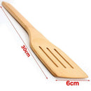 5 pcs kitchen utensils wooden anti-adhesive kitchen set of accessories bamb V1G7