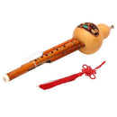 Chinese Hulusi Gourd Cucurbit Flute Ethnic Musical Instrument Key Of C With  Ew