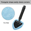 5pcs/set Car Window Cleaning Kit Telescopic Windshield Wiper Towel Spray Bottle