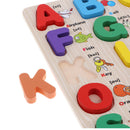 Alphabet ABC Animal Kids Educational Toys Wooden Jigsaw Child Letter Puzzle
