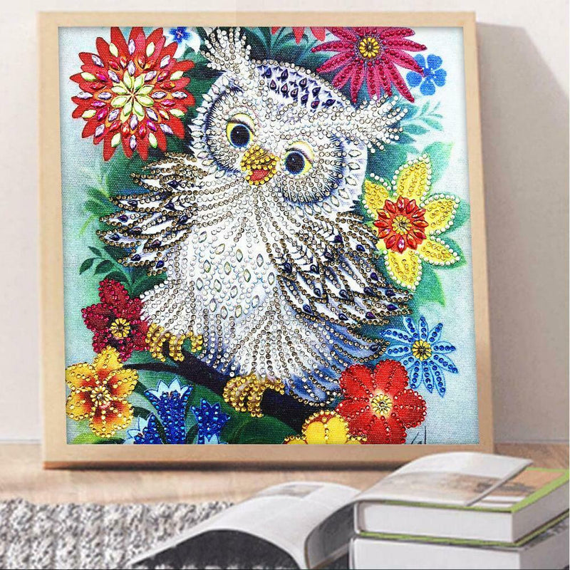 5D DIY Special Shaped Diamond Painting Bird Cross Stitch Mosaic Craft Kits