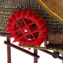 Plastic Aquarium Waterwheel Hut   Tank Oxygen Increasing Hut