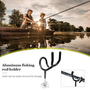 Stainless Steel Fishing Rod Holder Adjustable Fishing Pole Support Bracket