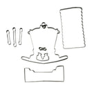 Baby Cots 10Pcs Cutting Cookie Cutter Stainless Steel Pastry & Biscuit Baki