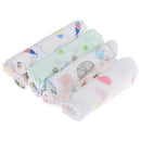 Cartoon baby handkerchief square pattern towel washed cotton infant face t ï¼W