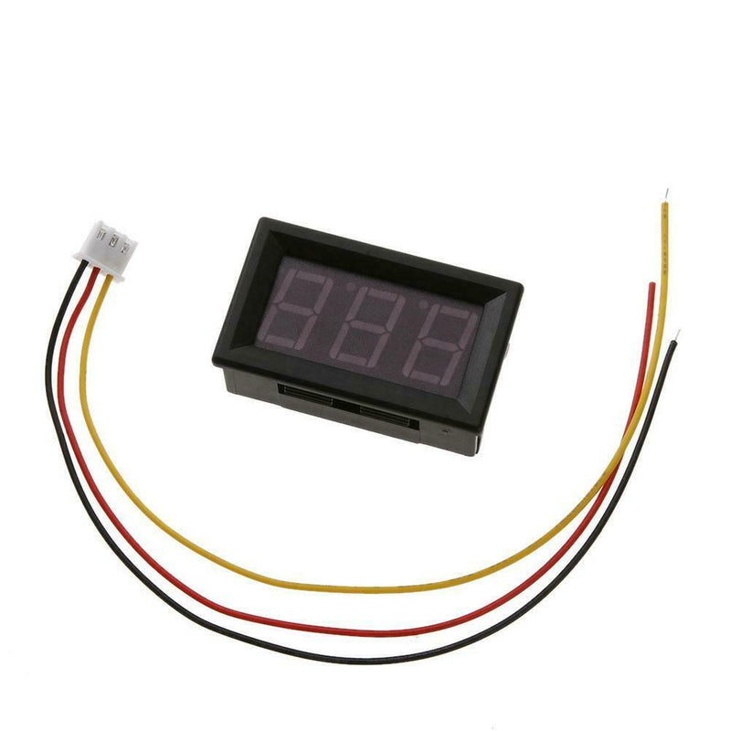 0.56in Mini DC 0- 100V 3-Wire Voltmeter LED Display Digital Panel Meter (3)