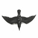 Realist Flying Raven Statue Scarecrow Wrestling Against Insect and Bird for E5M8