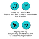 White Noise Machine Baby Sleep Soothers Music Sound Record Sensor Timer A