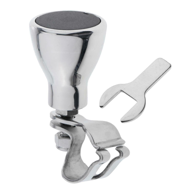 1 Set Marine Steering Wheel Spinner Knob Outboard Steering Kit -73.4x59.8mm