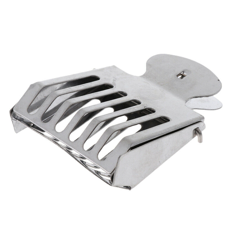 Metal Queen Bee Catcher Clip Cage Catching Tool, Stainless Steel, Easy to use,