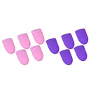 Nail Art Soak Off Cap Pink+Purple