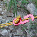 20Pcs Tent Wind Rope Buckles Outdoor Camping Wind Rope Stopper Awning Adjus
