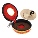 Professional Belly Dance Copper Finger Cymbals Percussion Instrument w/ Case