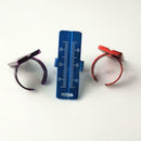 Dental Finger Ring Ruler Aluminum Gauge Span Measure Scale Measurement Tool