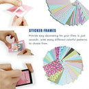 9 in 1 Instant Film Camera Accessories for Instax Mini 8 8+ Mini 9 (Blue) A
