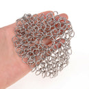 10CM Round Cast Iron Cleaner Rust Pot Pan Cleaning Scrubber Remover Scraper LJ