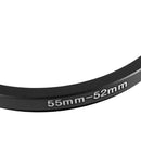 55mm-52mm 55mm to 52mm Black Step Down Ring Adapter for Camera U7S5