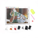 1xDIY Diamond Painting SantaClaus Needlework CrossStitch Embroidery XmasGift Alj