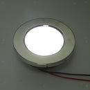 12V 3W LED Stainless Steel Cabin Dome Light- Marine/Boat/Caravan/RV Lamp 86mm