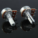 2x B500K Guitar Split Shaft Linear Taper Potentiometer Volume Tone Pot