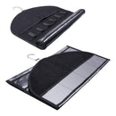 Hanging Jewelry Organizer, 2PCS Double Side 64 Pockets 36 Magic Tape Hook f X8A6