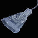 Power Extension Cable Plug Extender Wire For LED String Light Christmas Ligh_