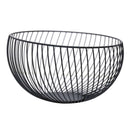 Fruit Basket Candy Cookie Snack Bowl Kitchen Vegetable Food Holder-Black