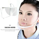 10pcs Reusable Anti-Fog Clear PET Mouth Shield for Restaurant Beauty Salon A