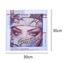Diamond Painting Eyes Lights Cross Stitch Embroidery Wall Stickers Decor