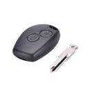 2 Buttons Repair Remote Key Case Shell for RENAULT Clio DACIA Logan Sandero LJAU