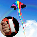 50m Outdoor Sports Fly Kite Line String with D Shape Winder Board Tool KitJ Bj