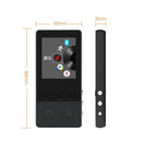 Bluetooth Metal Mp3 Player Built-In 8G Hifi Lossless Music With Pedometer A
