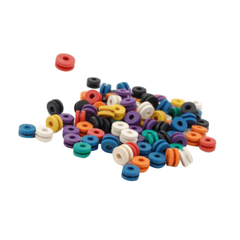Rubber Tattoo Machine Grommets, 100pcs