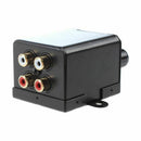 Car Home Amplifier RCA Gain Level Volume Knob Booster Audio Stereo Bass Con