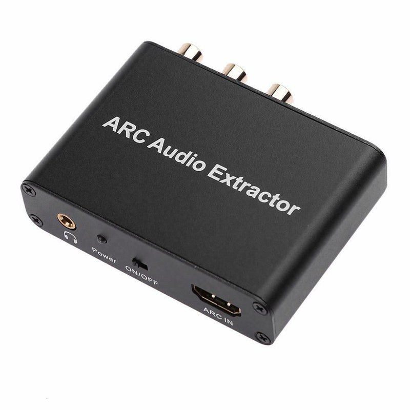 HDMI ARC Audio Extractor Converter Adapter for Optical Fiber Coaxial RCA TV