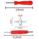 33Pcs Car Bike Tire Valve Core Tool Set for Car Bicycle Motorcycle Tire A3C6