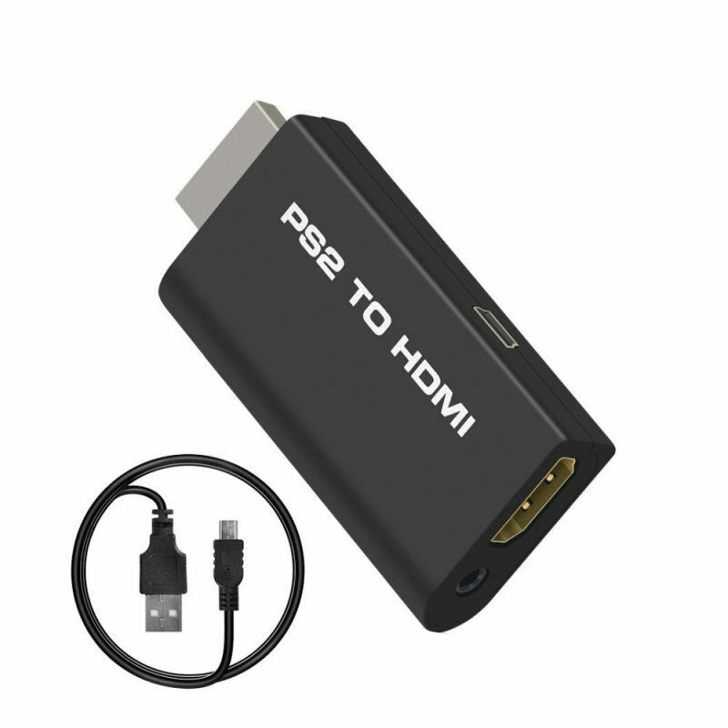 PS2 to HDMI Cable Converter Adapter with Audio Output for 1080P HDTV Monit BFF