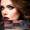 12Color Beauty Glazed Pressed Palette Glitter Eyeshadow Matte Makeup Waterp A3N2