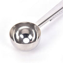 1PC Coffee Scoop With Clip Multifunction Stainless Steel Coffee Measuring Spo BX