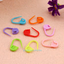 100pcs Coloful Knitting Tool Crochet Stitch Marker Clip Holer Locking Baby Pin