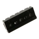 Plastic Black Plastic Electric Guitar Tremolo String Locking Nut with Screw