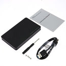 Aluminum Alloy Shell USB 3.0 HDD Hard Drive External Enclosure 2.5''SATA Case
