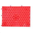 Red Acupuncture Foot Massager Medical Mat Foot Massage Pad M&E
