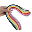 260 Stripes quilling paper 5mm width mixed color for diy hand craft 26 colors JR