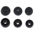 6 Pairs/2*(S+M+L) universal in-ear earphone headphoe earbuds silicone rubber ME